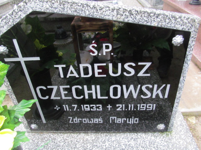 Tadeusz Czechlowski 1933 Olszowa - Grobonet - Wyszukiwarka osób pochowanych