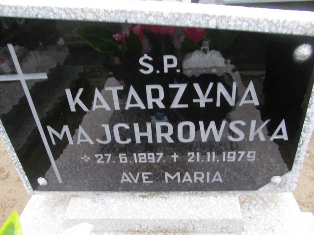 Katarzyna Majchrowska 1897 Olszowa - Grobonet - Wyszukiwarka osób pochowanych