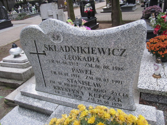 Paweł Składnikiewicz 1914 Olszowa - Grobonet - Wyszukiwarka osób pochowanych