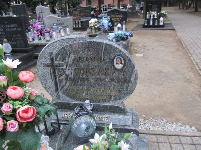 Joanna Jurzak 1990 Olszowa - Grobonet - Wyszukiwarka osób pochowanych