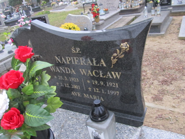 Wacław Napierała 1921 Olszowa - Grobonet - Wyszukiwarka osób pochowanych