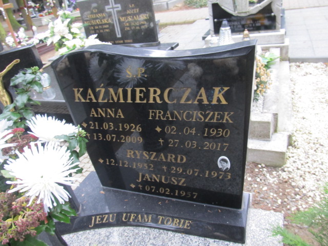 Franciszek Kaźmierczak 1930 Olszowa - Grobonet - Wyszukiwarka osób pochowanych