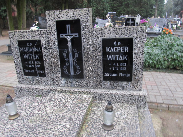 Kacper Witak 1902 Olszowa - Grobonet - Wyszukiwarka osób pochowanych